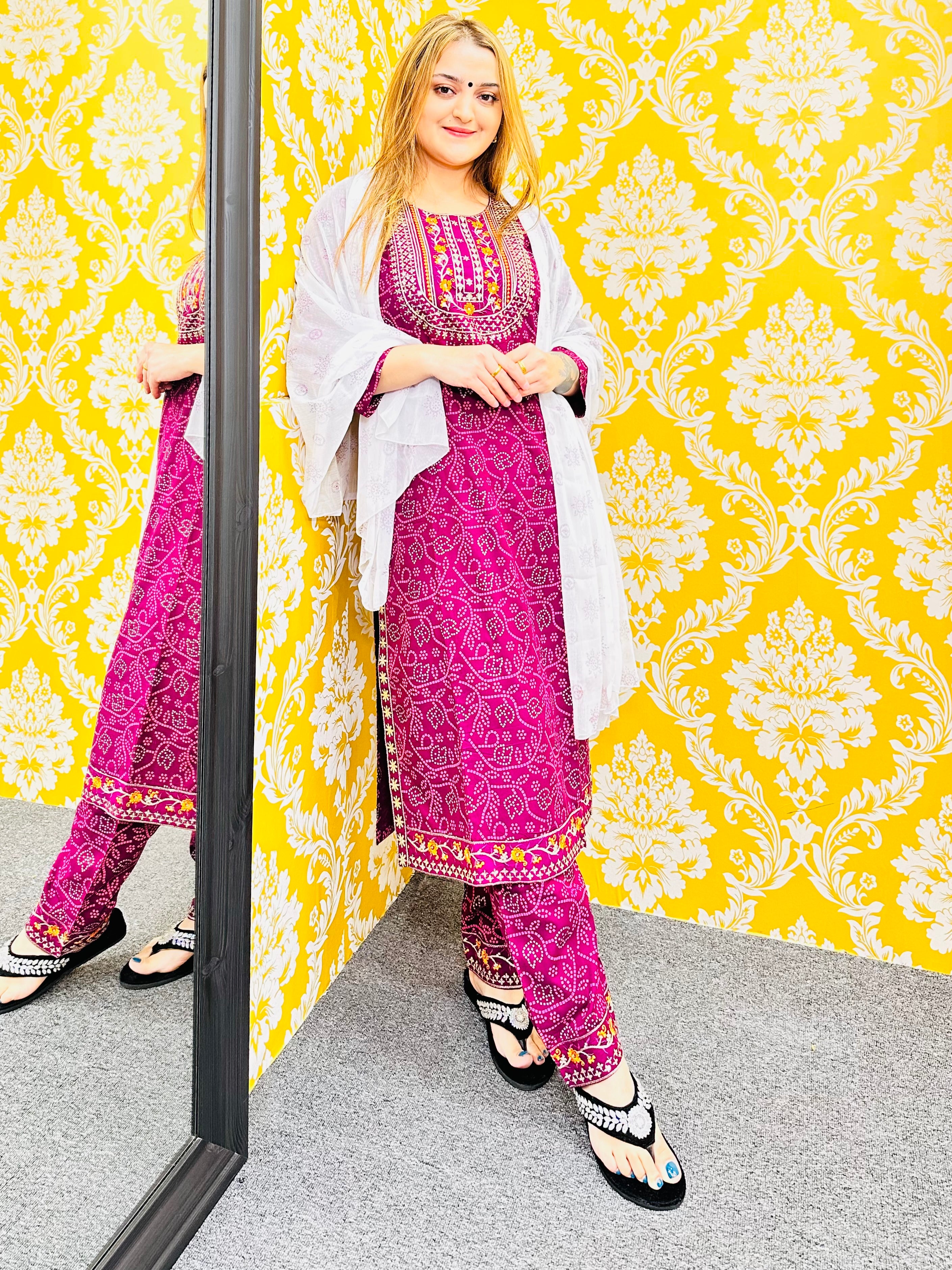 Beautiful 3Pc Kurtha Suit